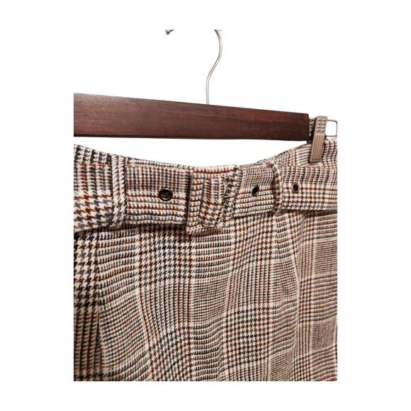 Sadie & Sage Wool Blend Tweed Belted Skort S - Picture 3 of 6